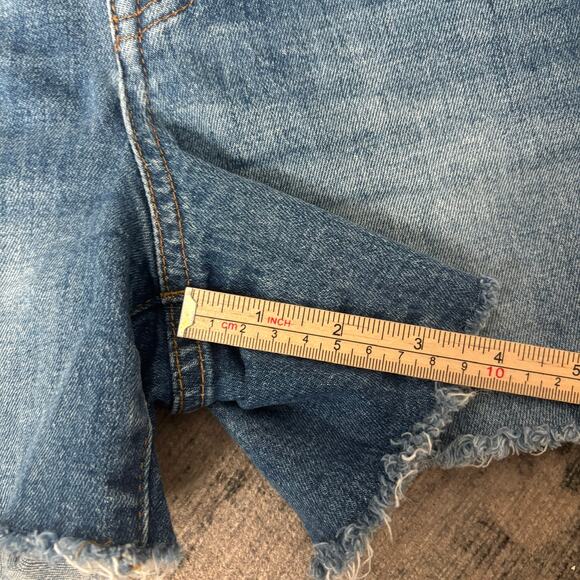 Madewell High Rise Denim Shorts Women's 24 - Picture 8 of 8